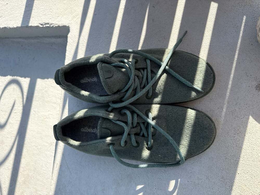Allbirds Wool Runners Green Sneakers